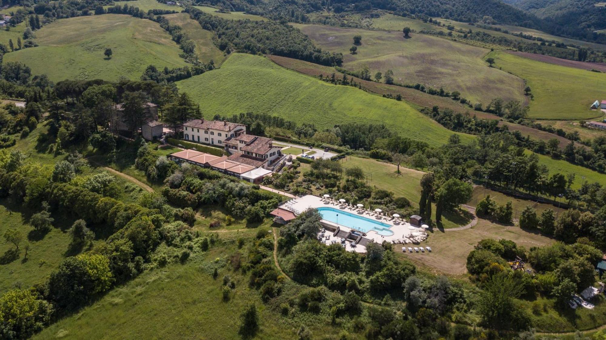 Tenuta Borgo San Michele Gubbio Exteriör bild
