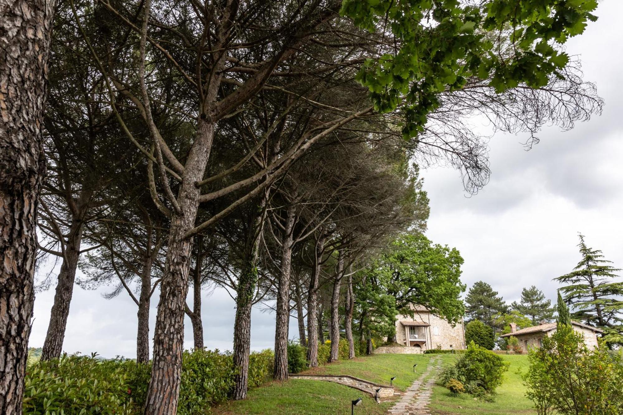 Tenuta Borgo San Michele Gubbio Exteriör bild
