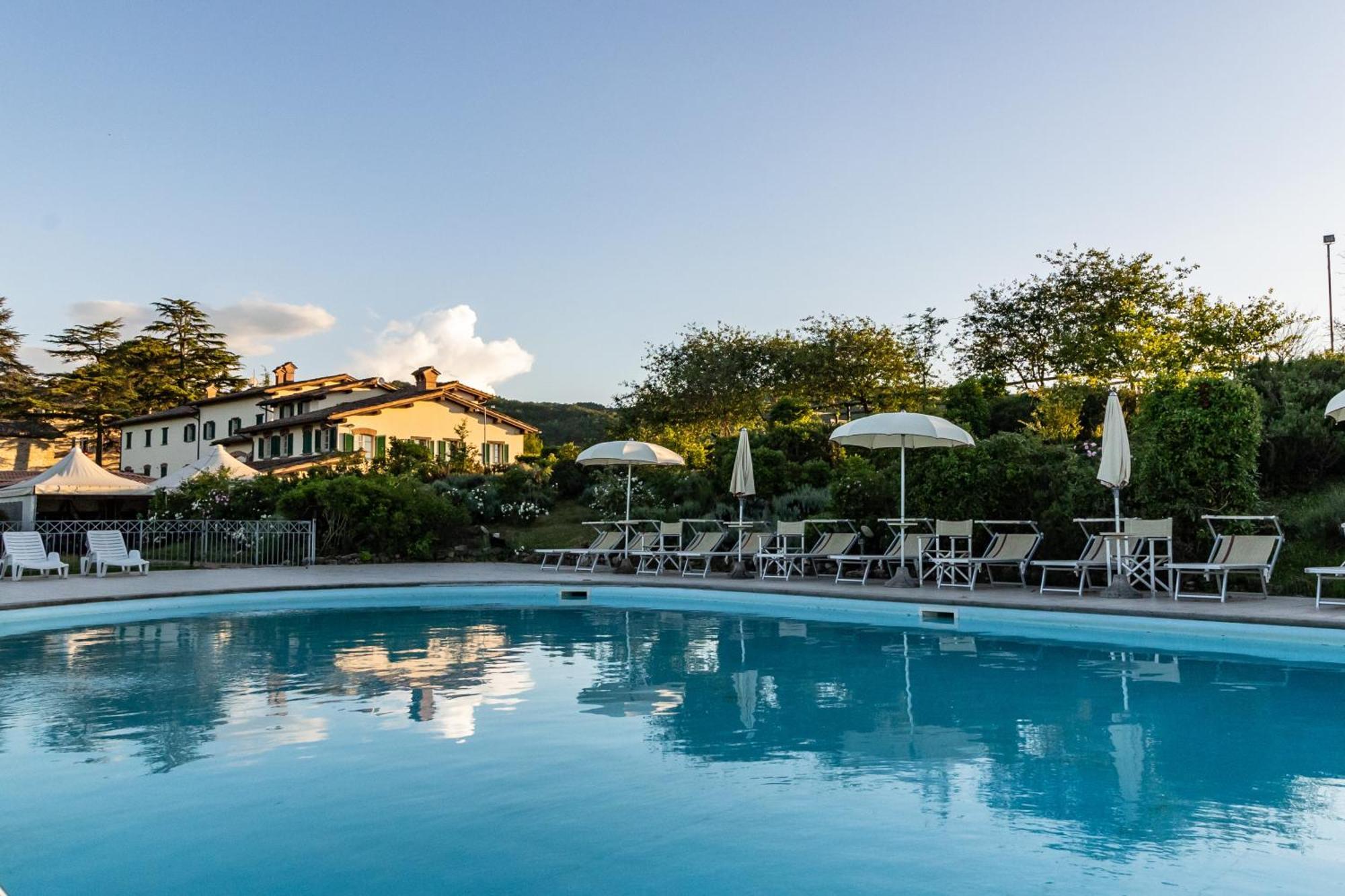 Tenuta Borgo San Michele Gubbio Exteriör bild